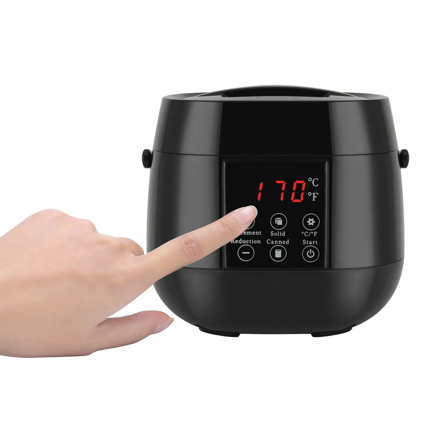 MIQMI waxing machine depileve wax heater roll on depilatory 500ml Coarse Hair Removal calentador de cera lcd display heater wax, White/pink/black
MIQMI waxing machine depileve wax heater roll on depilatory 500ml Coarse Hair Removal calentador de cera lcd display heater wax, White/pink/black