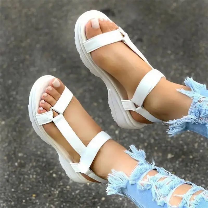 2020 New Summer womens solid color flat slide bottom sandals plus size women's sandals, 6 colors 
2020 New Summer womens solid color flat slide bottom sandals plus size women's sandals, 6 colors