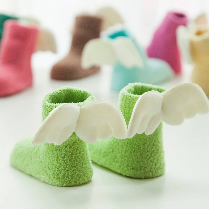 New creative baby shoes fashion design wings three-dimensional printing design color thickened breathable soft ankle socks, Colors
New creative baby shoes fashion design wings three-dimensional printing design color thickened breathable soft ankle socks, Colors