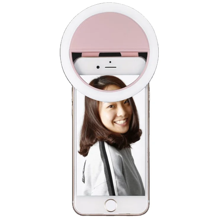 Rechargeable Li battery 3-bevel brightness makeup mobile phone LED selfie ring light suit for all smart phone, Black/white/pink/blue
Rechargeable Li battery 3-bevel brightness makeup mobile phone LED selfie ring light suit for all smart phone, Black/white/pink/blue