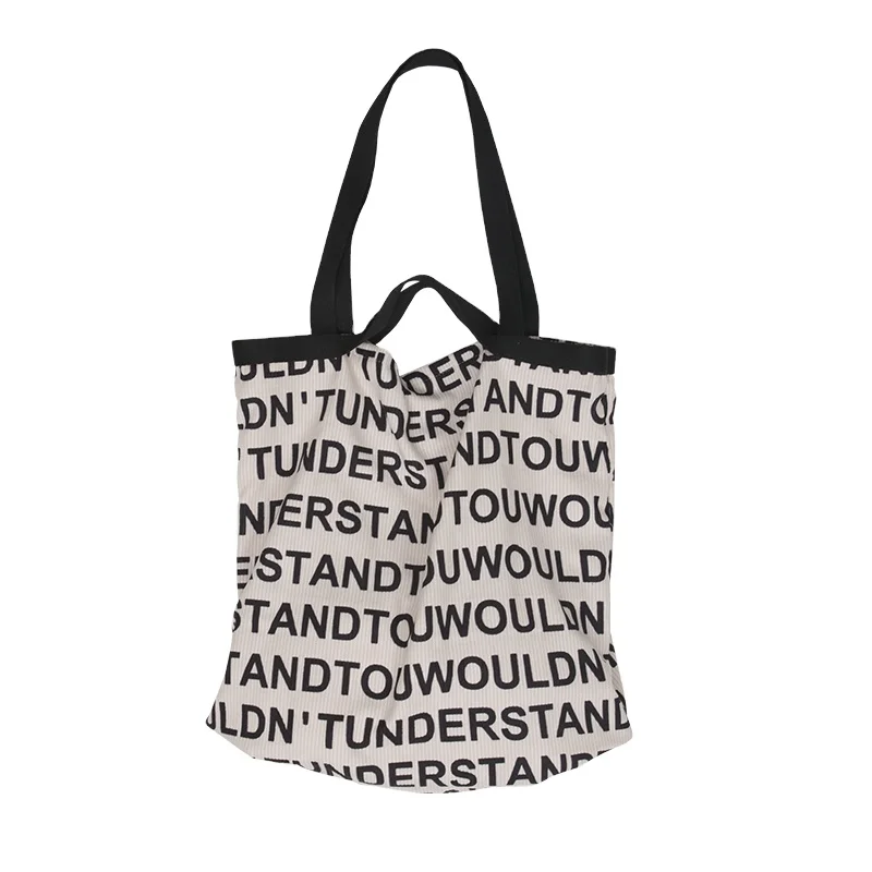 OEM printed canvas tote bag shopping bag large wide eco friendly custom corduroy handbag, Customizable
OEM printed canvas tote bag shopping bag large wide eco friendly custom corduroy handbag, Customizable