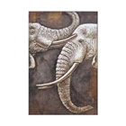 Modern African Abstract Art Decorative Elephant Oil Painting for Home Decoration
