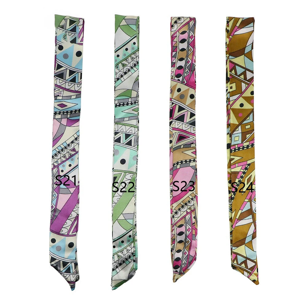 Square Shaped Silk Scarfs Decorated Bag Handle Feamle Long Skinny Scarves for Wedding Party/, As picture
Square Shaped Silk Scarfs Decorated Bag Handle Feamle Long Skinny Scarves for Wedding Party/, As picture