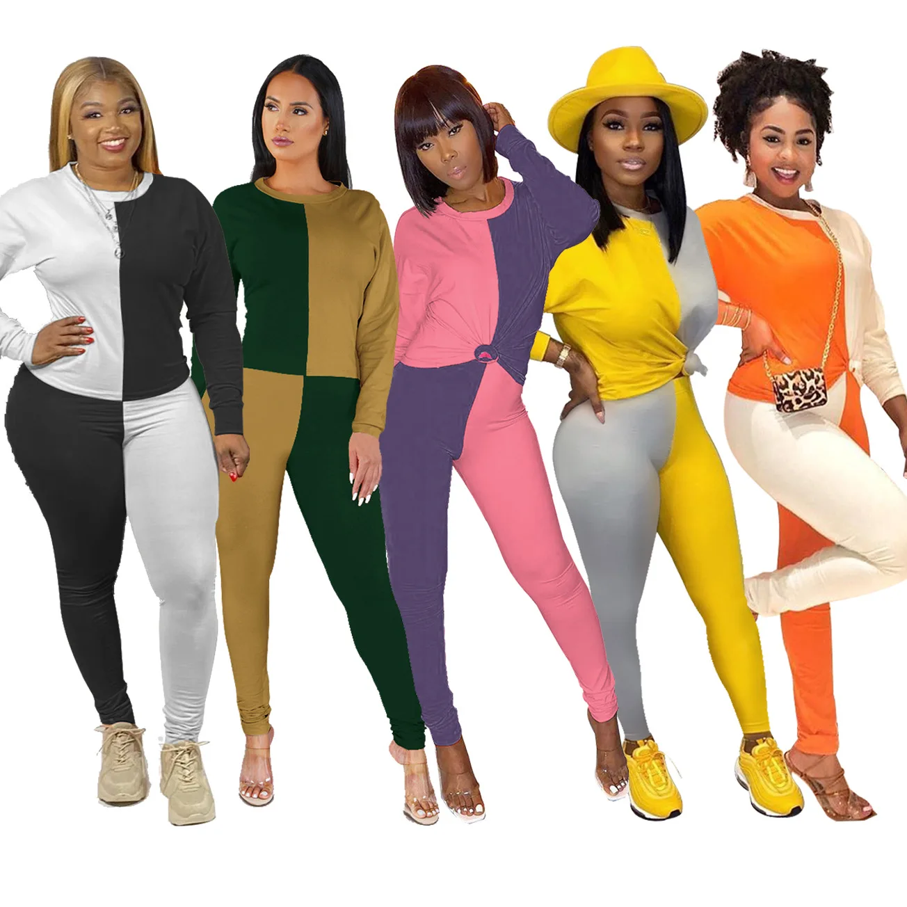 2022 new arrival Women multicolor outfits ladies cheaper 2 piece sets spring summer two piece pants set, Different color
2022 new arrival Women multicolor outfits ladies cheaper 2 piece sets spring summer two piece pants set, Different color