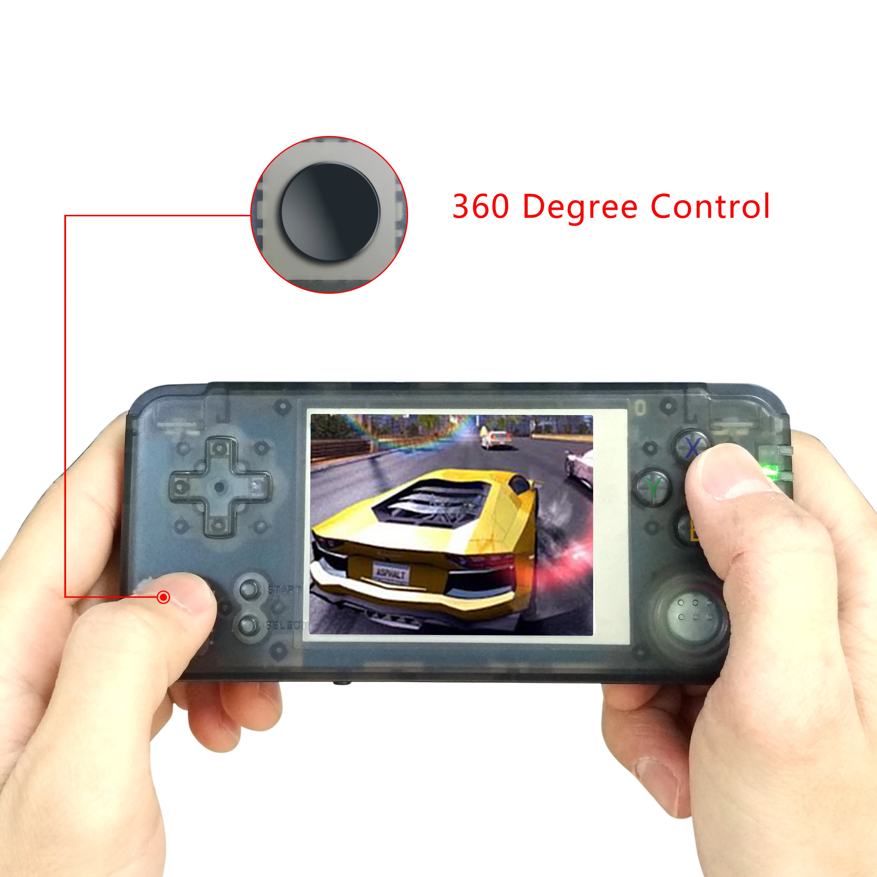 2020 portable retro video game console 3 inch hd screen built-in