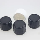 Screw Cap Tamper Bottle Caps 28mm Plastic Tamper Evident Screw Syrup Bottle Cap