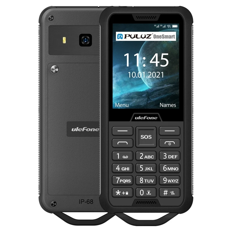

Dropship IP68 Waterproof Ulefone Armor Mini 2 Rugged Phone 32Mb+32Mb Mini Keypad Phone