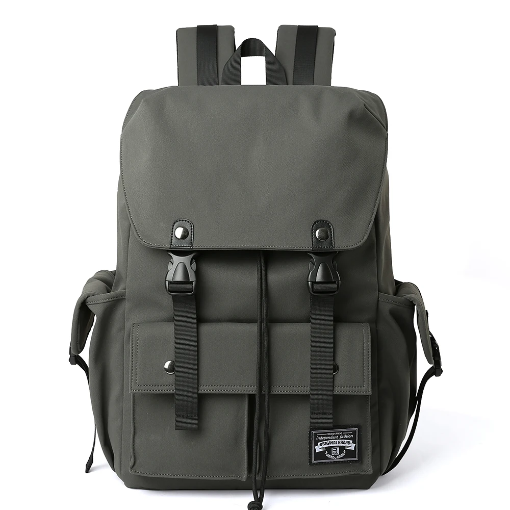 Solid color large-capacity backpack waterproof casual large-capacity daily backpack, Dark green
Solid color large-capacity backpack waterproof casual large-capacity daily backpack, Dark green