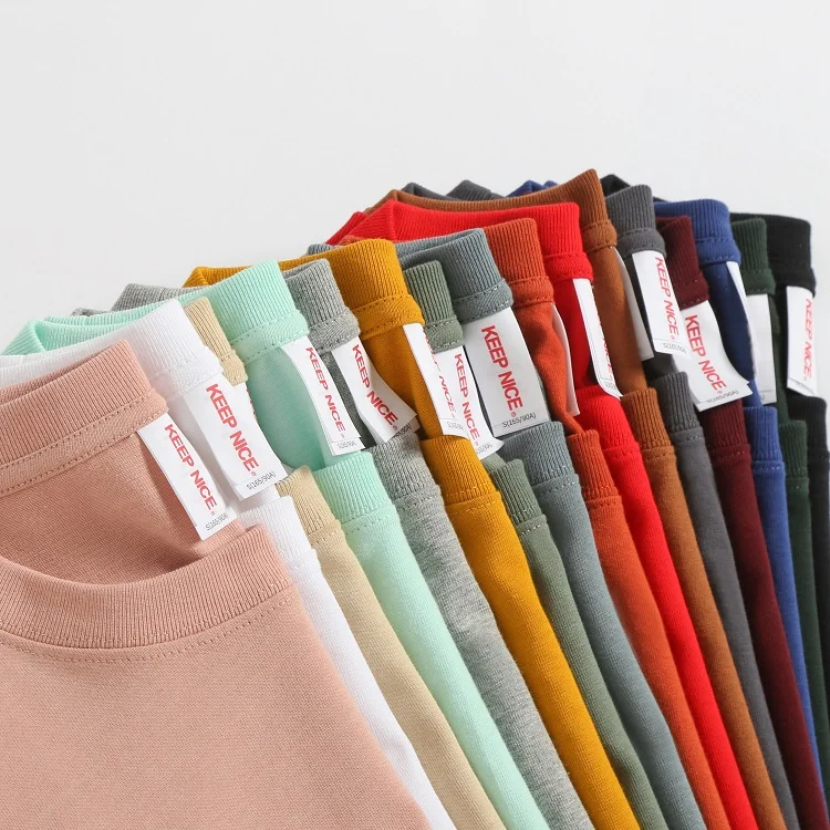 Wholesale custom-made 240g drop shoulder heavy cotton round neck T-shirt custom-made high-quality T-shirt can be printed embroid
Wholesale custom-made 240g drop shoulder heavy cotton round neck T-shirt custom-made high-quality T-shirt can be printed embroid