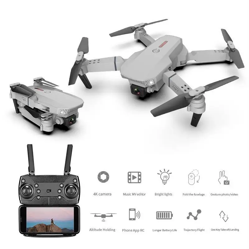 hot cheap drone adult toy brushless motor wind resistance 4 outdoor wifi 2 lens e88 pro camera drone drone with camera mini
hot cheap drone adult toy brushless motor wind resistance 4 outdoor wifi 2 lens e88 pro camera drone drone with camera mini
