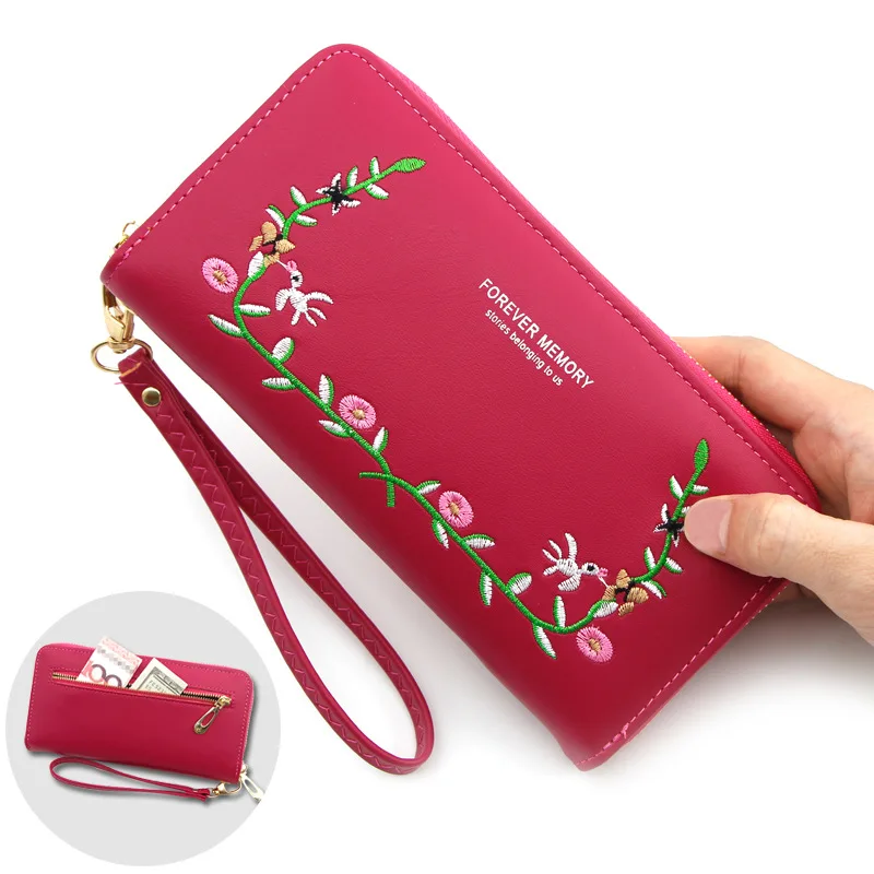 JF2003 Long Style Stylish Handmade Leather Embroidery Flowers Credit Card Wallet For Women, As pictures or customized
JF2003 Long Style Stylish Handmade Leather Embroidery Flowers Credit Card Wallet For Women, As pictures or customized