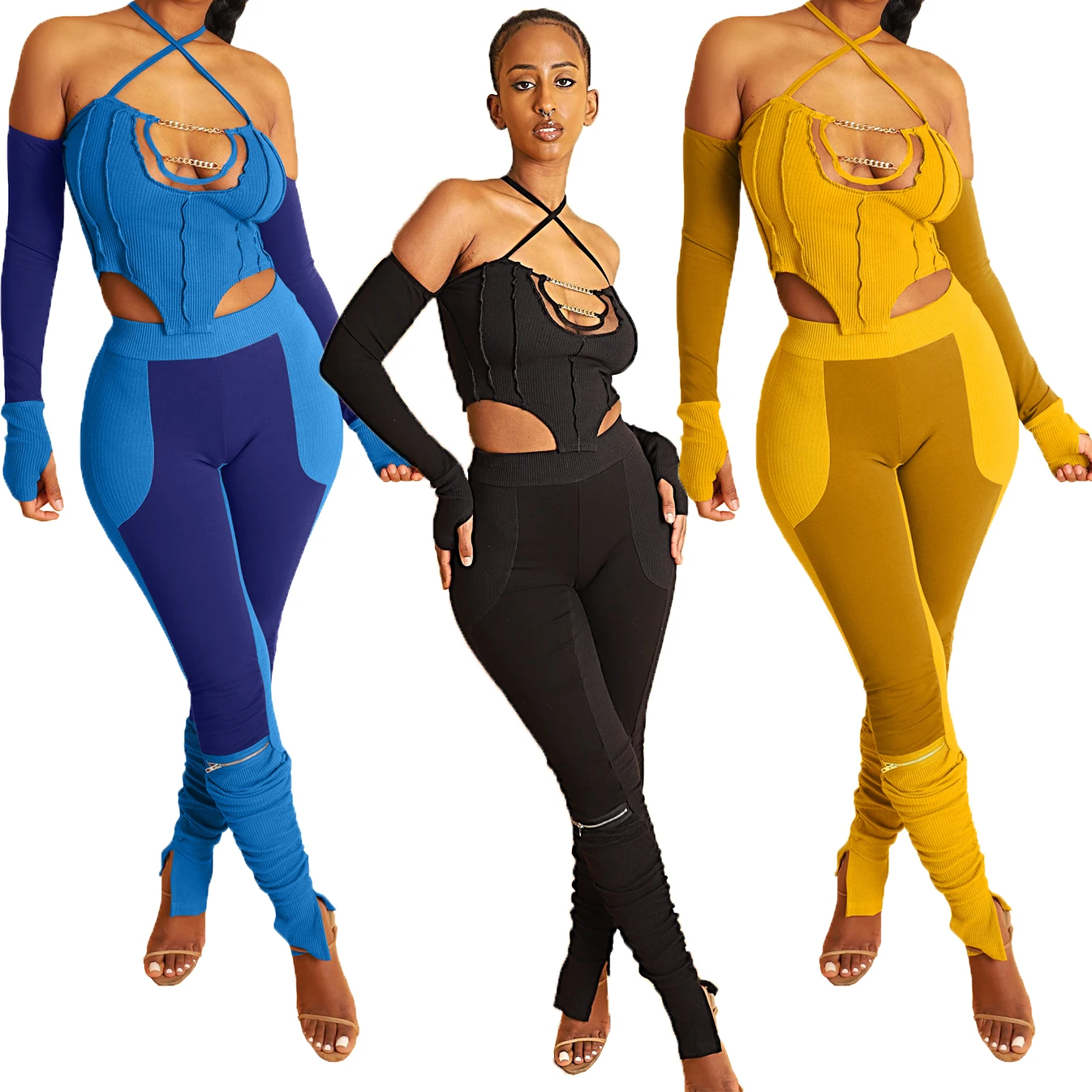 L99541 Amazon Hot Fashion Style Casual Pit Contrast Color Stitching Pleated Pants
L99541 Amazon Hot Fashion Style Casual Pit Contrast Color Stitching Pleated Pants