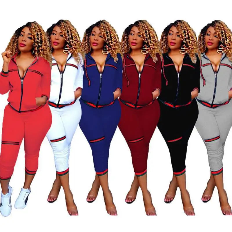 Women's 2 piece set White Autumn Casual Long Sleeve Patchwork Hoodies Sweatshirt sport Pants Sets tracksuit wives 2 Pieces
Women's 2 piece set White Autumn Casual Long Sleeve Patchwork Hoodies Sweatshirt sport Pants Sets tracksuit wives 2 Pieces