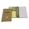 A5 A6 Logo Custom Notepad Promotional Mini Small Notebook Eco Recycled Note Book Memo Pad Notepad with Pen and Sticky Notes
