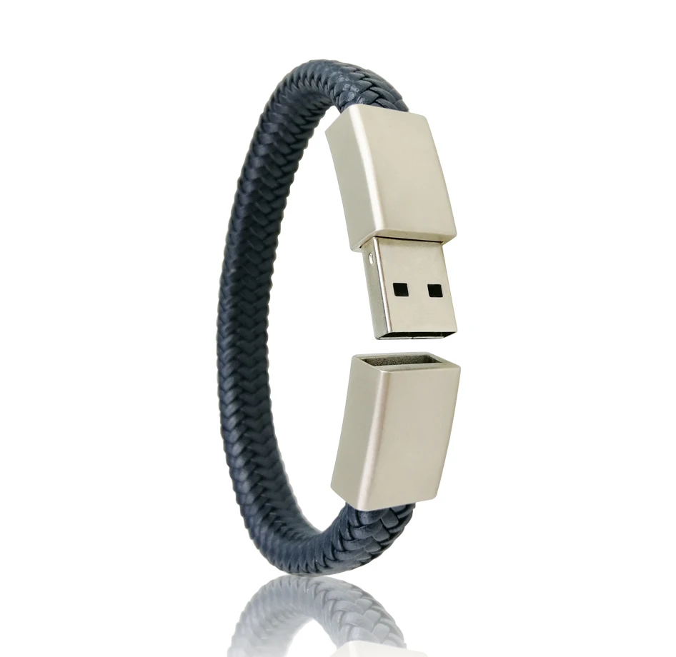 Elegent leather bracelet USB flash drive 32GB high speed custom wristband, Black/blue/brown
Elegent leather bracelet USB flash drive 32GB high speed custom wristband, Black/blue/brown