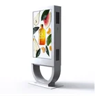 43" 55'' 65'' outdoor TV double side IP65 android digital signage advertising display lcd outdoor touch screen kiosk