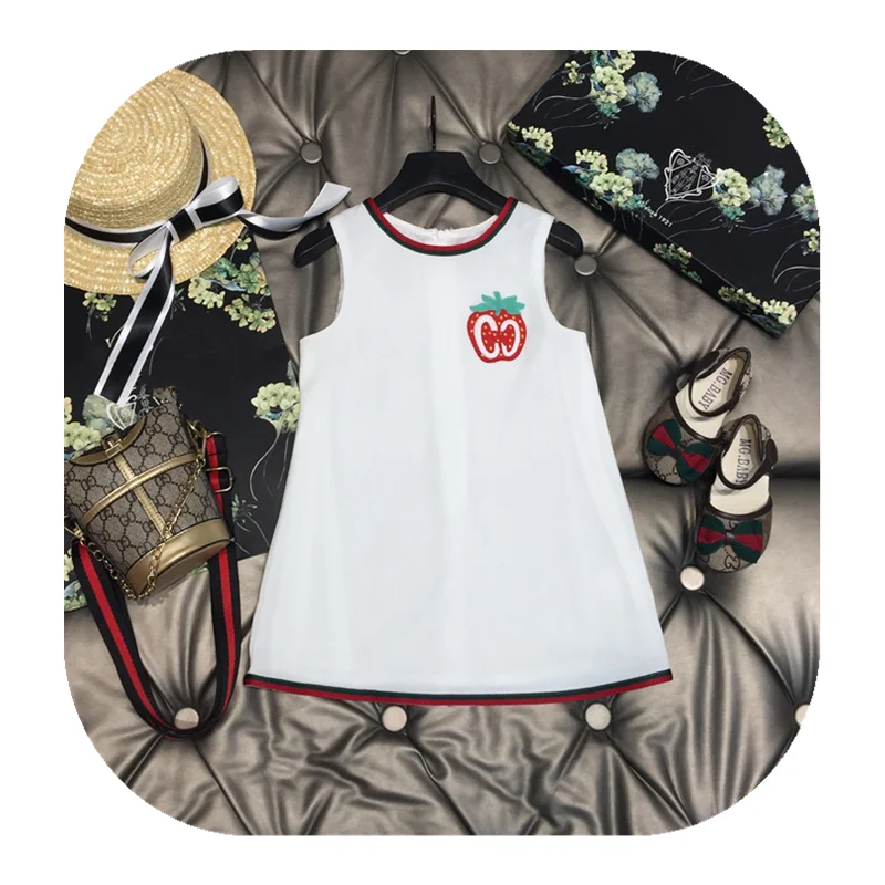 2021 European and American high-end summer girls strawberry series sleeveless dress casual all-match mid-length
2021 European and American high-end summer girls strawberry series sleeveless dress casual all-match mid-length