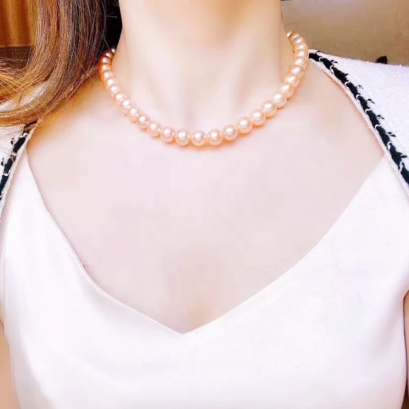 Perfect 3A round shape high quality 3.5mm-4mm shining natural freshwater pearl necklace in 2020
Perfect 3A round shape high quality 3.5mm-4mm shining natural freshwater pearl necklace in 2020