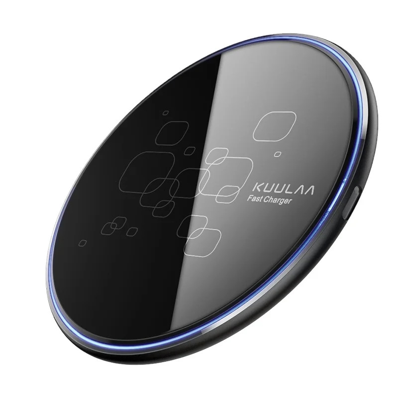 KUULAA Hot 15W Wireless Charger Wholesale New Arrivals 2020 Wireless Fast Charging Mobile Phones Charger for Iphone Android Qi, Black white
KUULAA Hot 15W Wireless Charger Wholesale New Arrivals 2020 Wireless Fast Charging Mobile Phones Charger for Iphone Android Qi, Black white