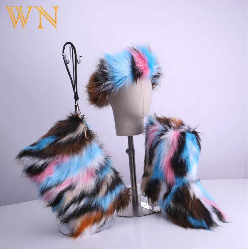 wholesale Lovely Winter Women'S Hats Fake Fur Headband Elastic boots and purse sets, As pictures or custom
wholesale Lovely Winter Women'S Hats Fake Fur Headband Elastic boots and purse sets, As pictures or custom