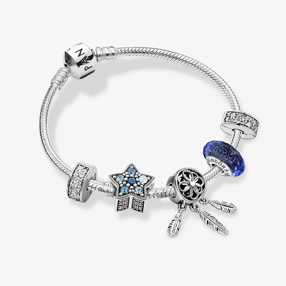 New Arrivals Exquisite 925 Sterling Silver Bracelet & Beads DIY Jewelry Making For Women Gifts
New Arrivals Exquisite 925 Sterling Silver Bracelet & Beads DIY Jewelry Making For Women Gifts