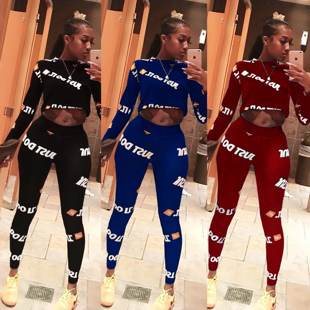 2020 Eur-America Summer New Fashion Letters Print Skinny & Casual Two-Piece Sports Suit For Women
2020 Eur-America Summer New Fashion Letters Print Skinny & Casual Two-Piece Sports Suit For Women