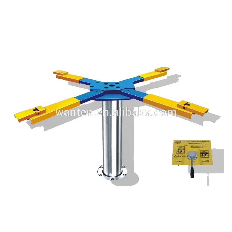 One Post In Ground Car Lift In Floor Car Lift Pneumatic