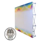 Fabric Pop Up Display / Backdrop Banner Stand/ Pop Up wall For Trade Show Advertising