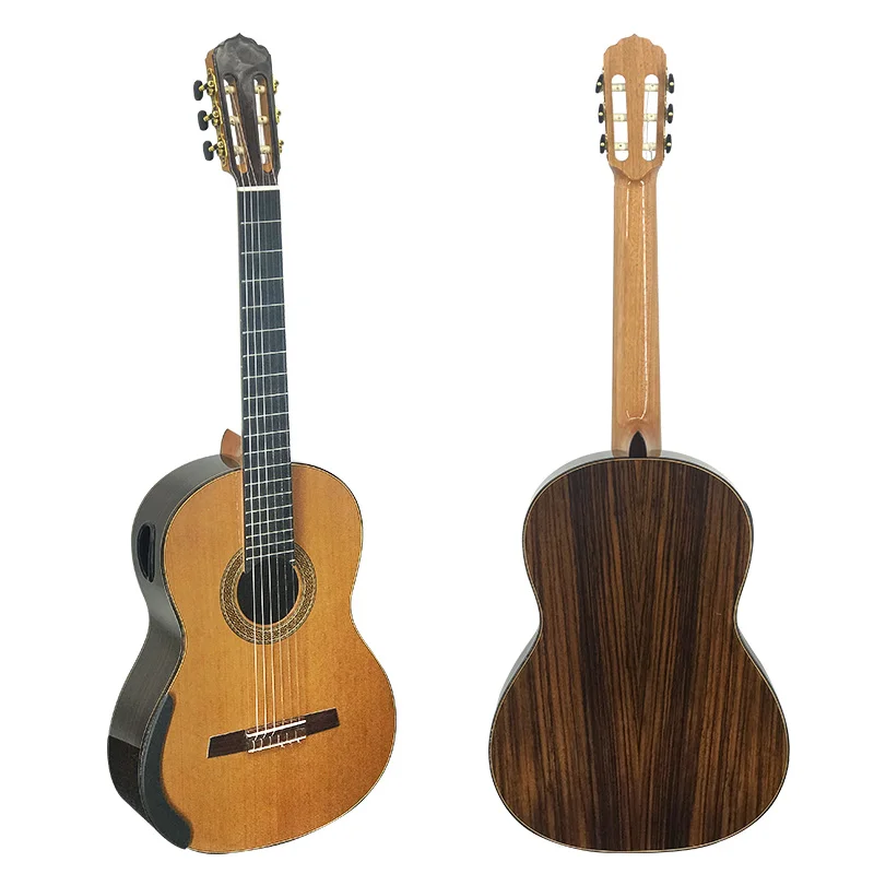Aiersi brand Violin back all solid classic guitar with import strings musical instruments for sale
Aiersi brand Violin back all solid classic guitar with import strings musical instruments for sale