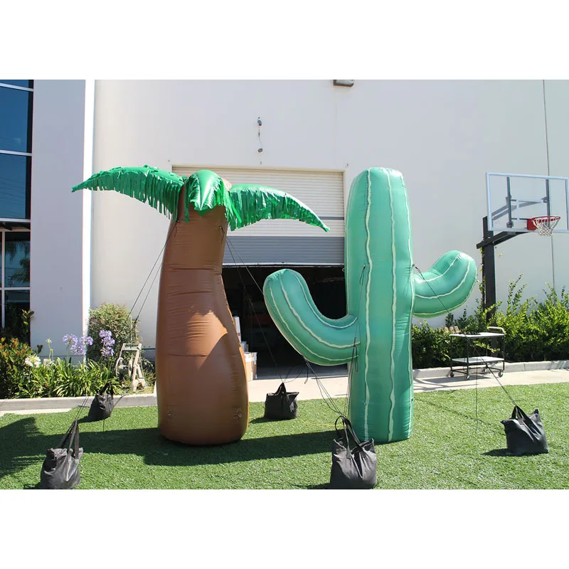 Publicidad inflable Palm árbol Cactus modelo Cactus inflables escultura