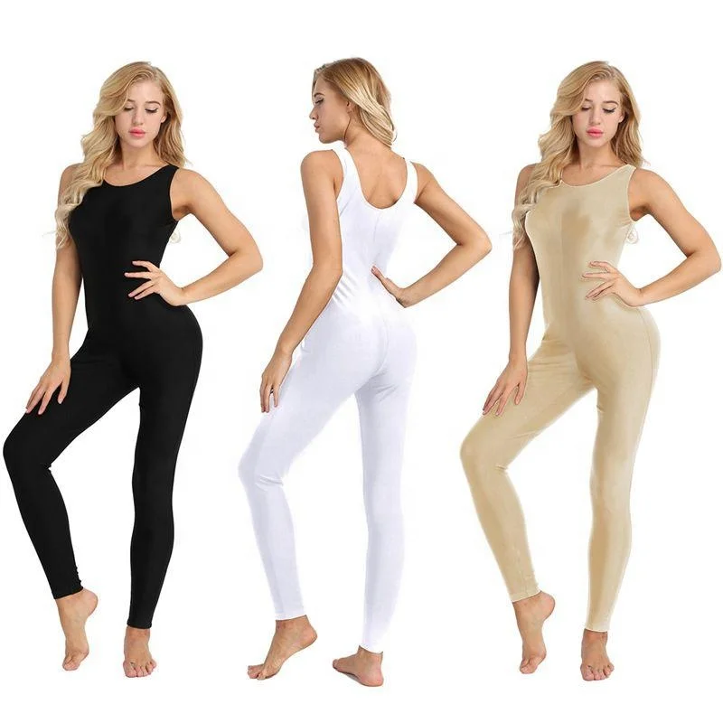 Adult Sleeveless One Piece Spandex Long Pants Bodysuit Fitness Dance Gymnastic Sports Yoga Jumpsuit For Women
Adult Sleeveless One Piece Spandex Long Pants Bodysuit Fitness Dance Gymnastic Sports Yoga Jumpsuit For Women