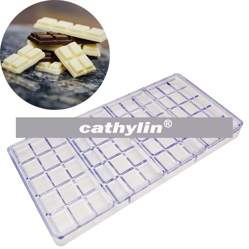 Rectangle Shape Food Grade Plastic PC AS Bar Tools Mould Chocolate Mold For Baking Candy
Rectangle Shape Food Grade Plastic PC AS Bar Tools Mould Chocolate Mold For Baking Candy