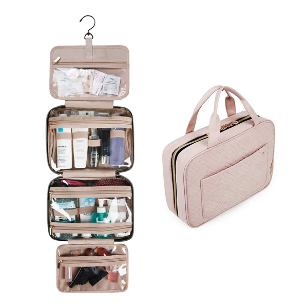 travel cosmetic bag hanging