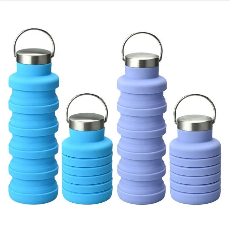 Amazon Hot Selling foldable plastic water bottle / silicone collapsible water bottle / foldable silicone water bottle, Dark grey orange blue purple
Amazon Hot Selling foldable plastic water bottle / silicone collapsible water bottle / foldable silicone water bottle, Dark grey orange blue purple