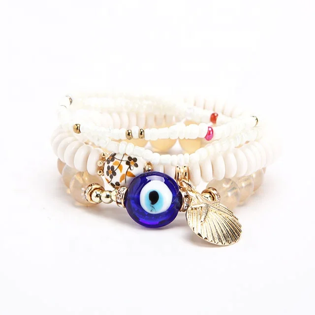 ADELANTE Ins Wholesale Individual Temperamental Bohemian Evil Eye Bracelet, Beige, red, yellow,blue, black, warm color, mixed color
ADELANTE Ins Wholesale Individual Temperamental Bohemian Evil Eye Bracelet, Beige, red, yellow,blue, black, warm color, mixed color