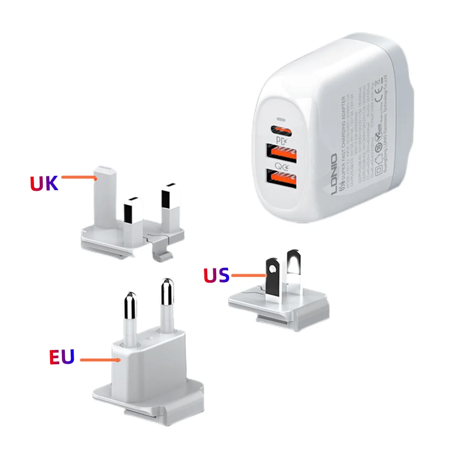 LDNIO A3511Q 65W USBC GaN Charger Support Laptop Tablet Charge Travel Charger Super Fast Charger For Samsung Galaxy Tablet
LDNIO A3511Q 65W USBC GaN Charger Support Laptop Tablet Charge Travel Charger Super Fast Charger For Samsung Galaxy Tablet