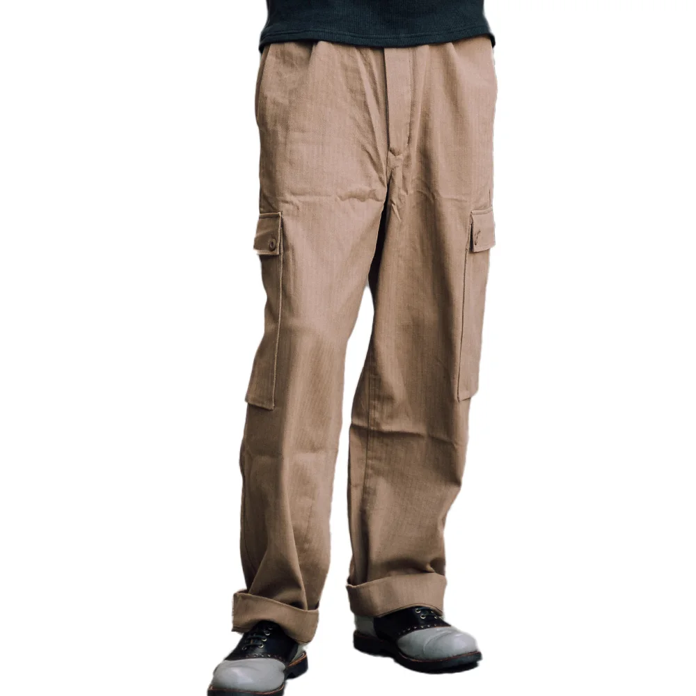 Ami Khaki American Retro Military Uniform Hunting Trousers Men's Overalls Casual Pants
Ami Khaki American Retro Military Uniform Hunting Trousers Men's Overalls Casual Pants