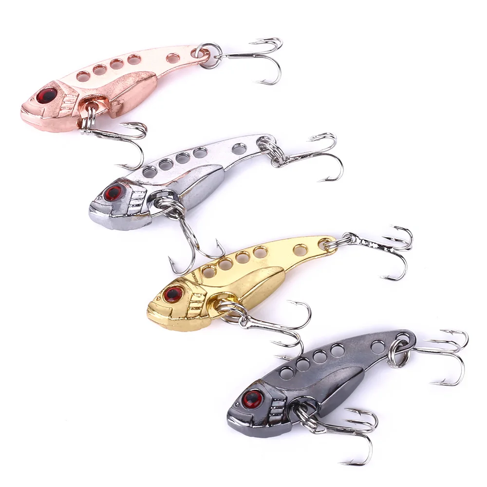 

Hengjia Wholesale 4cm 7g Artificial Metal Fishing Lure Stainless Steel Vibe Fishing Lures, Picture