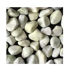 garden landscaping decoration cobblestone white pebble stone