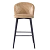 /product-detail/modern-cheap-velvet-high-bar-stool-with-black-metal-legs-bar-chair-62230053885.html