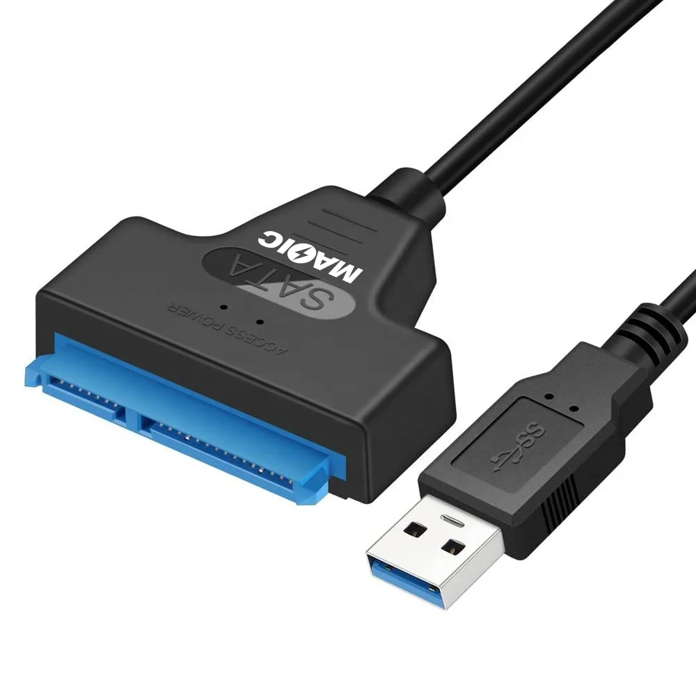 

Computer accessories USB 3.0 to SATA 7+15pin 22pin adaptador converter cable hard disk sata adapter for 2.5 inch HDD/SSD