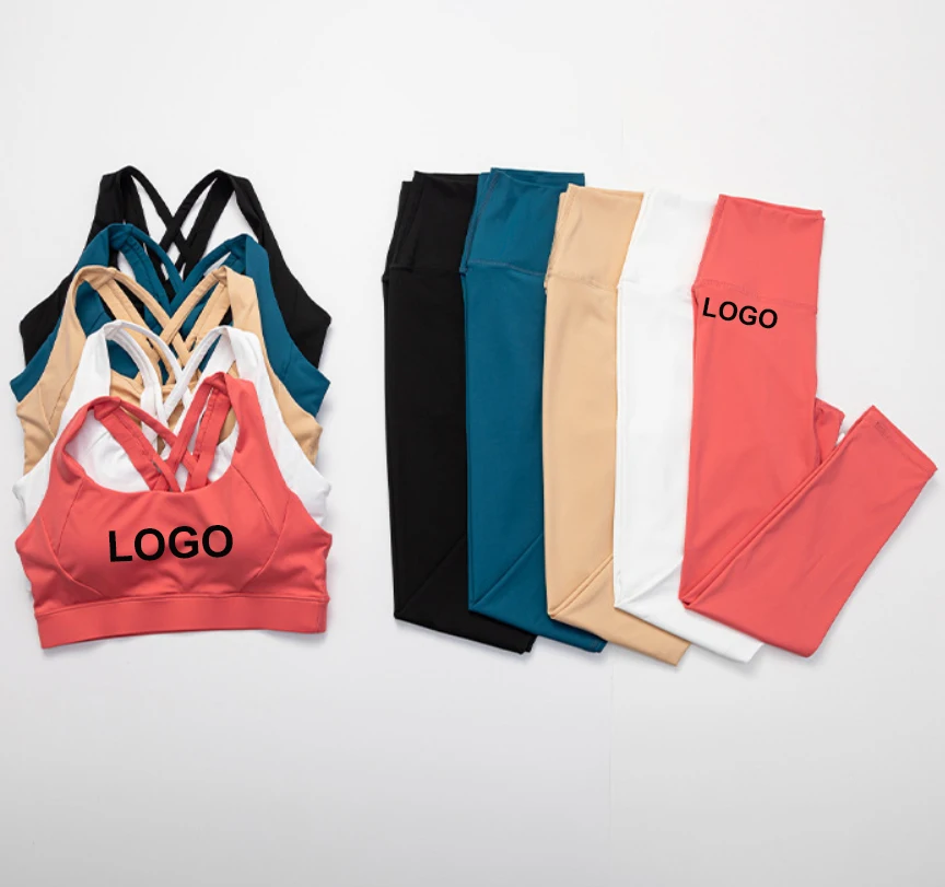 2021 Fitness Wear Sport Yoga Bra and Leggings Set Custom Workout Clothing Plus Size Yoga Outfit for Women, As shown
2021 Fitness Wear Sport Yoga Bra and Leggings Set Custom Workout Clothing Plus Size Yoga Outfit for Women, As shown