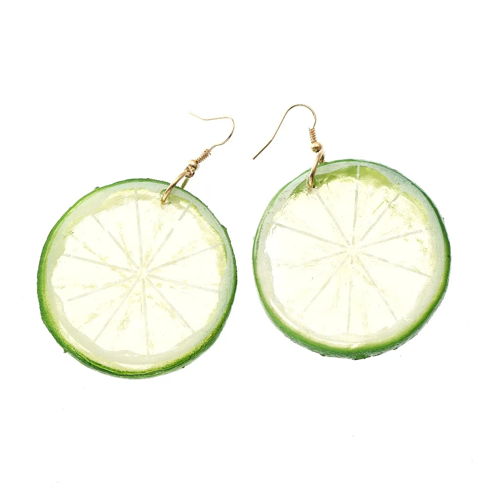 New Design 3 Medium Colors Tropical Fruit Lemon Pendant Earrings for Women Vacation Beach Jewelry Earrings Girls, As the picture
New Design 3 Medium Colors Tropical Fruit Lemon Pendant Earrings for Women Vacation Beach Jewelry Earrings Girls, As the picture