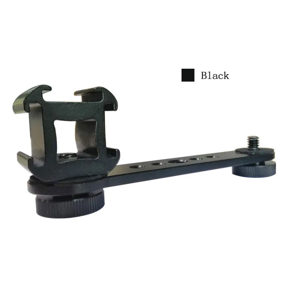 Three-head hot shoe bracket, live selfie stabilizer connected to microphone hot shoe expansion bracket
Three-head hot shoe bracket, live selfie stabilizer connected to microphone hot shoe expansion bracket