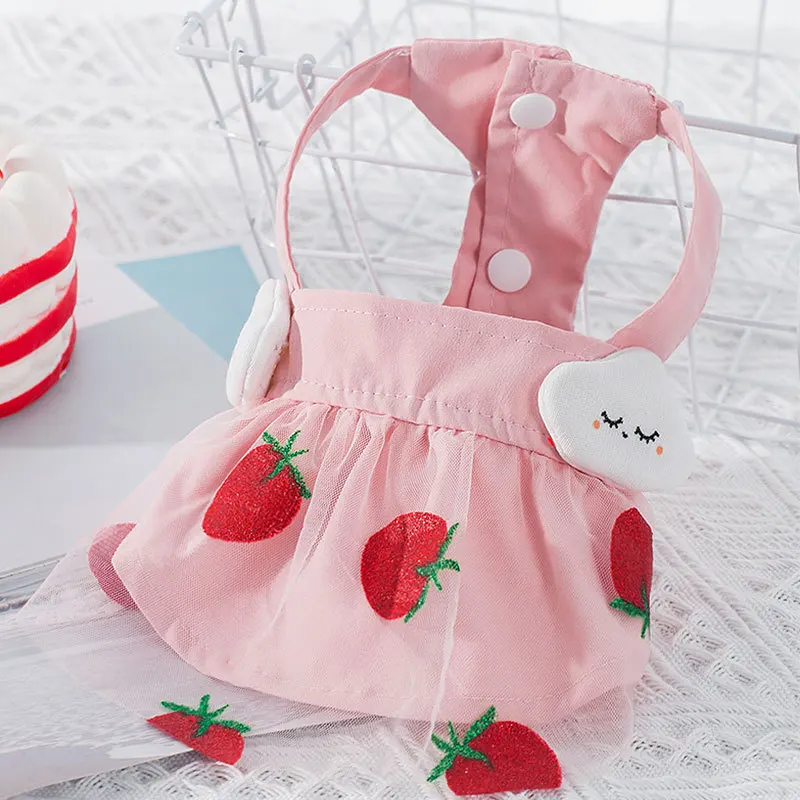 Pet Dog Clothes Cute Dog Dress Strawberry Princess Dress for Small Dogs Costume Chihuahua Summer Thin Pet Clothing XS-XXL
Pet Dog Clothes Cute Dog Dress Strawberry Princess Dress for Small Dogs Costume Chihuahua Summer Thin Pet Clothing XS-XXL