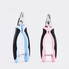 Stainless Steel Pet Toe Nail Scissors Dog Nail Clippers Trimmer with safety