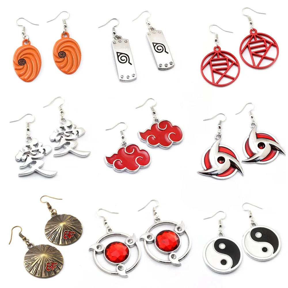 Japanese Anime Jewelry Metal Shuriken Kakashi red cloud ninja cosplay earring cosplay props
Japanese Anime Jewelry Metal Shuriken Kakashi red cloud ninja cosplay earring cosplay props