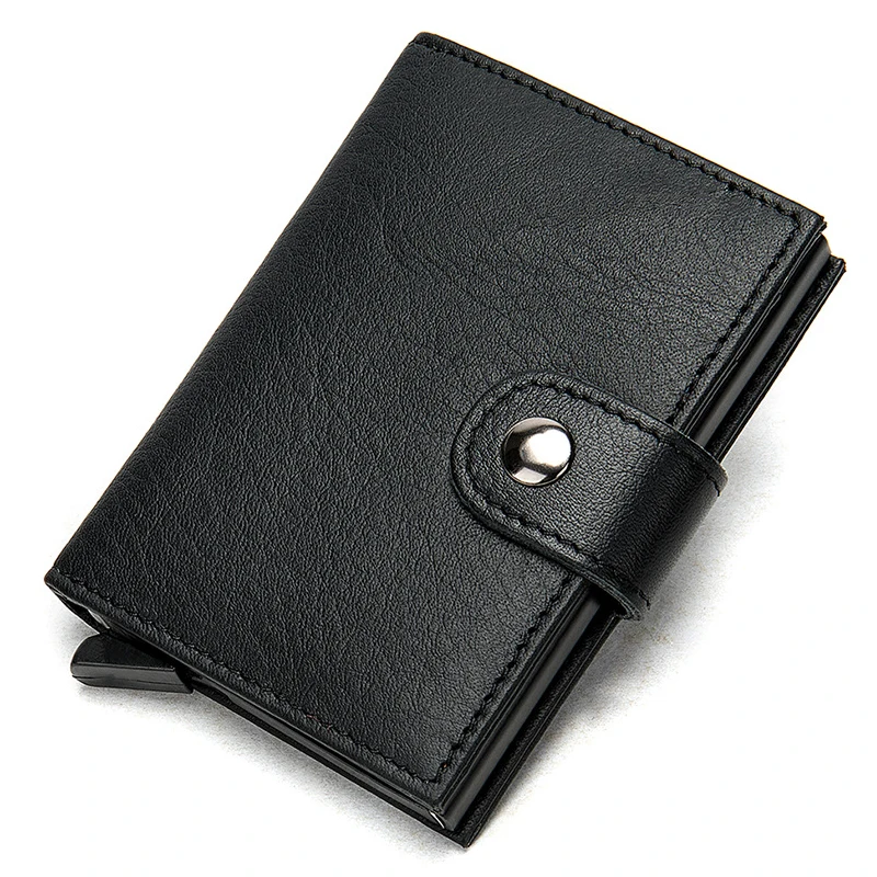 RFID blocking genuine leather Alumium metal box name card holder pop up slide ID business credit cards holder wallet, Black, blue, red... ...
RFID blocking genuine leather Alumium metal box name card holder pop up slide ID business credit cards holder wallet, Black, blue, red... ...