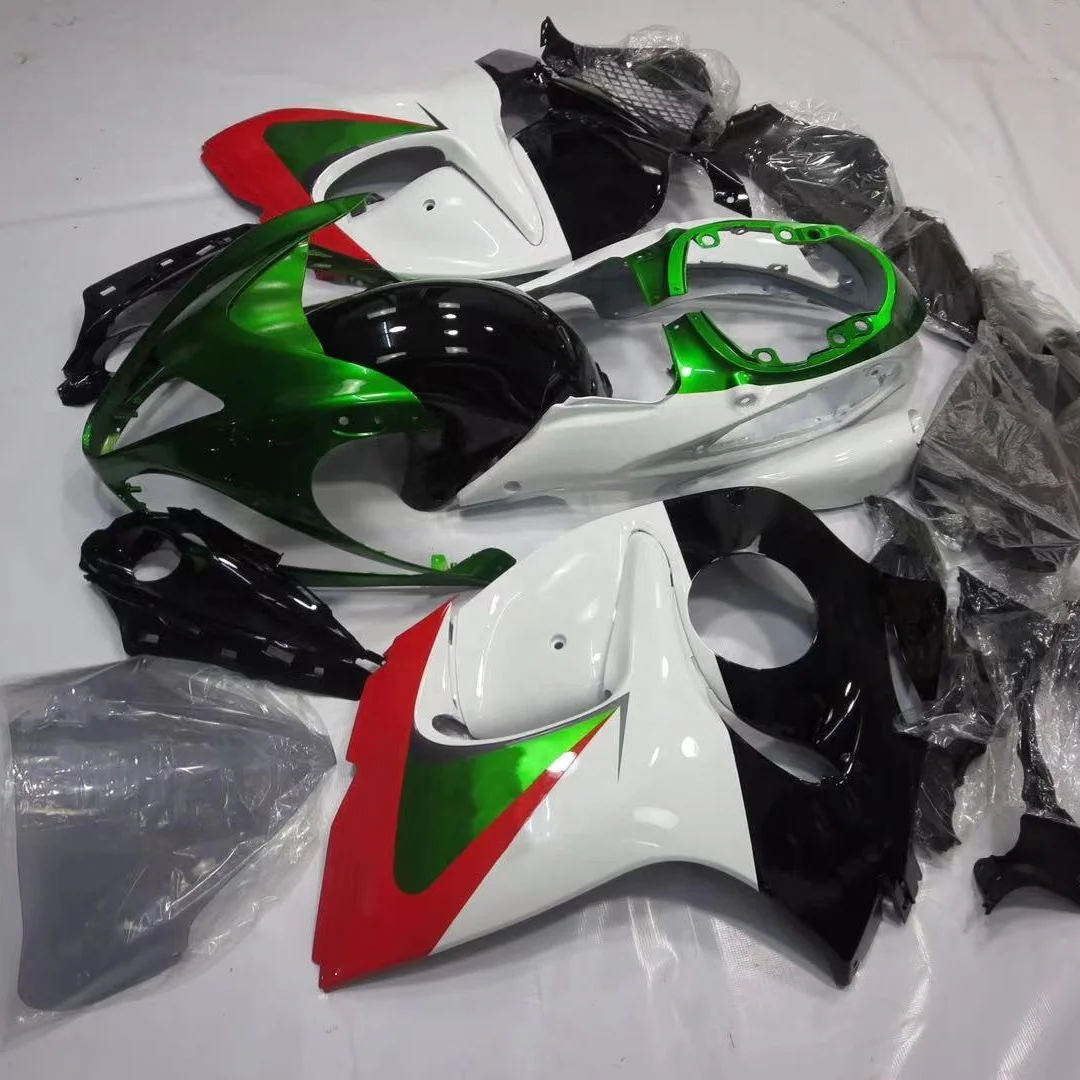 2021 WHSC Motorcycle Fairings Body Kit For SUZUKI GSXR1300 2008-2014 Fairing Kit green white, Pictures shown
2021 WHSC Motorcycle Fairings Body Kit For SUZUKI GSXR1300 2008-2014 Fairing Kit green white, Pictures shown