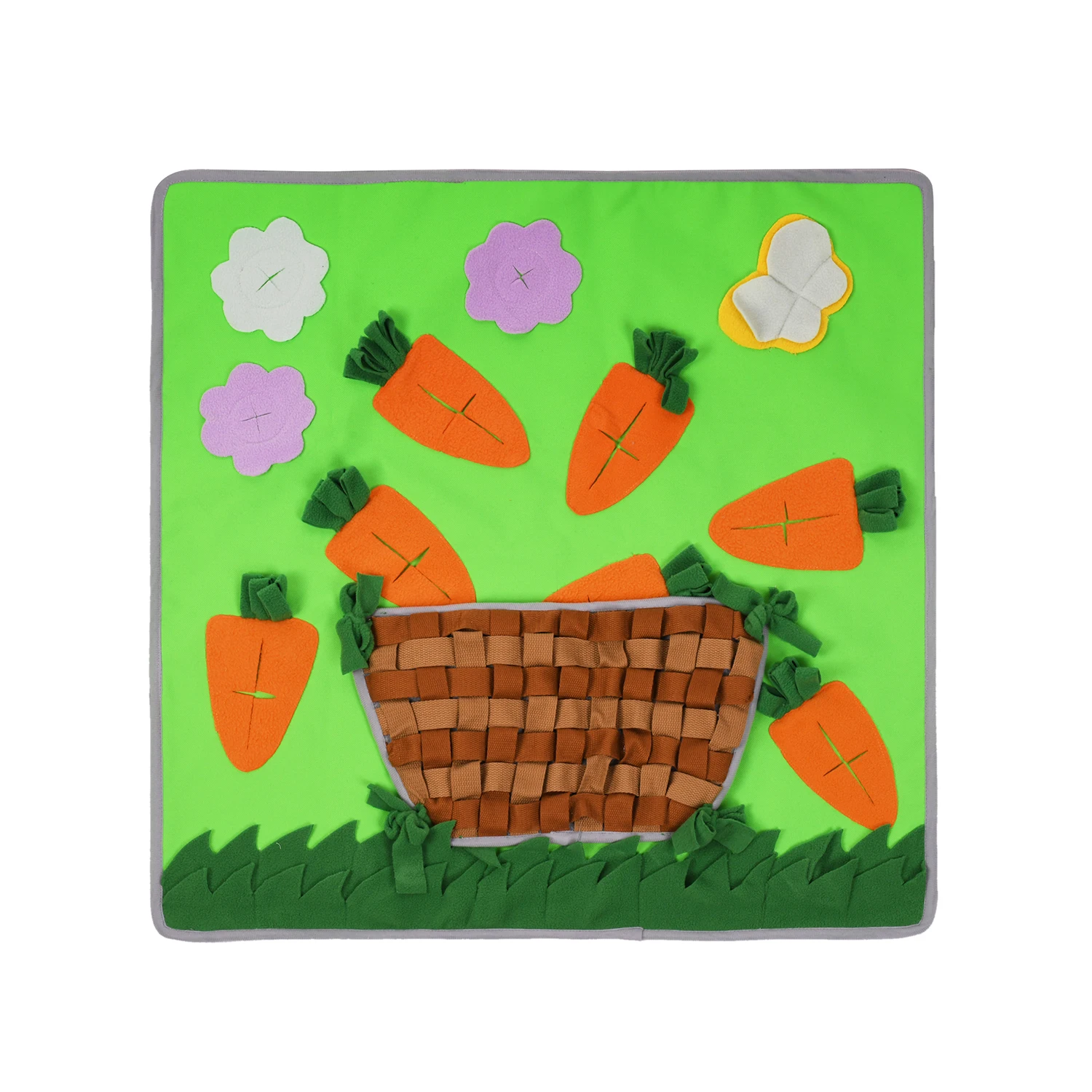 Custom pet feeding mat product 2022 dog snuffle mat stress relief interactive plush training toys with storage, As picture
Custom pet feeding mat product 2022 dog snuffle mat stress relief interactive plush training toys with storage, As picture